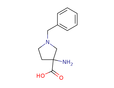 3-Amino-1-（phenylmethyl)-3-pyrrolidinecarboxylic acid[145602-87-5]