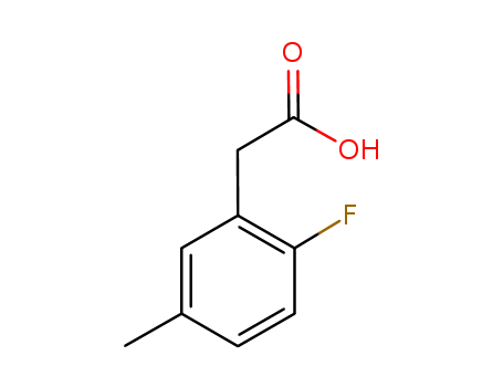 2-(2-fluoro-5-methylphenyl)acetic acid cas no. 203314-27-6 98%