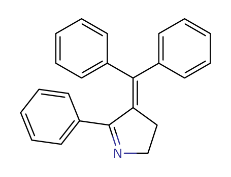 2H-Pyrrole, 4-(diphenylmethylene)-3,4-dihydro-5-phenyl-