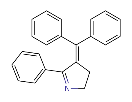 Molecular Structure of 743-38-4 (2H-Pyrrole, 4-(diphenylmethylene)-3,4-dihydro-5-phenyl-)