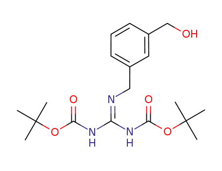 N''-(3-(hydroxymethyl)benzyl)-N,N'-bis(tert-butoxycarbonyl)guanidine