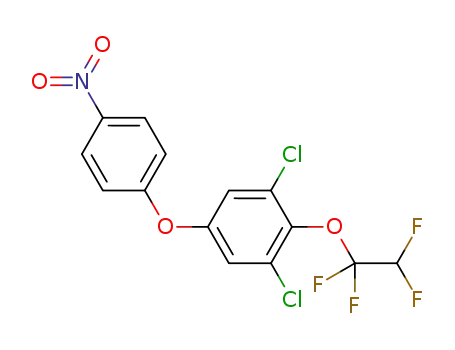 1,3-dichloro-5-(4-nitrophenoxy)-2-(1,1,2,2-tetrafluoroethoxy)benzene