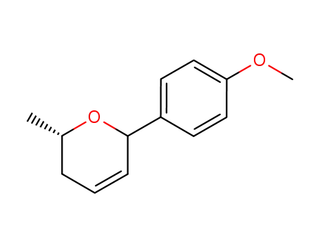 2H-Pyran,3,6-dihydro-6-(4-methoxyphenyl)-2-methyl-,(2S,6R)-(9CI)