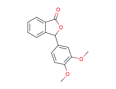 Molecular Structure of 37618-00-1 (3-(3,4-dimethoxyphenyl)-2-benzofuran-1(3H)-one)