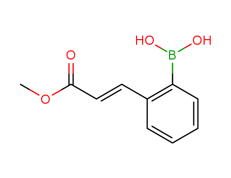 2-Propenoicacid, 3-(2-boronophenyl)-, 1-methyl ester, (2E)- (9CI)