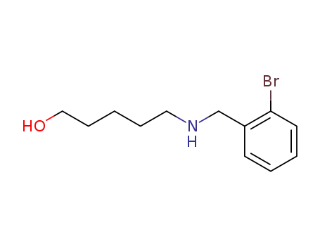 1-Pentanol, 5-[[(2-bromophenyl)methyl]amino]-