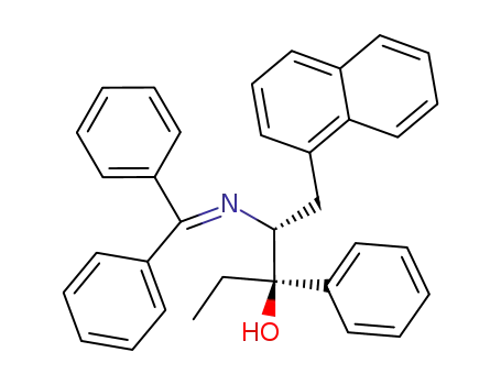 (2R,3R)-2-diphenylmethyleneamino-1-(1-naphthyl)-3-phenylpentan-3-ol
