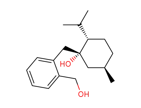 Benzenemethanol,
2-[[(1R,2S,5R)-1-hydroxy-5-methyl-2-(1-methylethyl)cyclohexyl]methyl]-