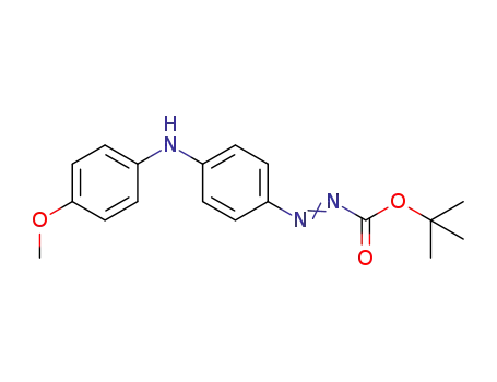 4-(tert-butyloxycarbonylazophenyl)-(4-methoxyphenyl)amine