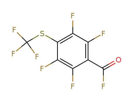 4-trifluoromethylthio-2,3,5,6-tetrafluorobenzoic acid fluoride