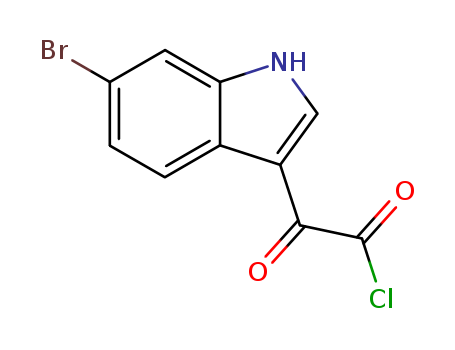 1H-Indole-3-acetyl chloride, 6-bromo-a-oxo-
