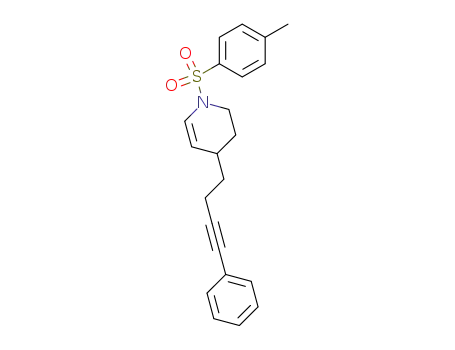 4-(4-pheny-but-3-ynyl)-1-(toluene-4-sulfonyl)-1,2,3,6-tetrahydropyridine
