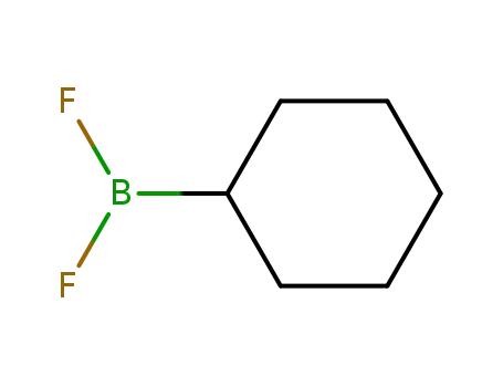 Molecular Structure of 455-30-1 ((cyclohexyl)difluoroborane)