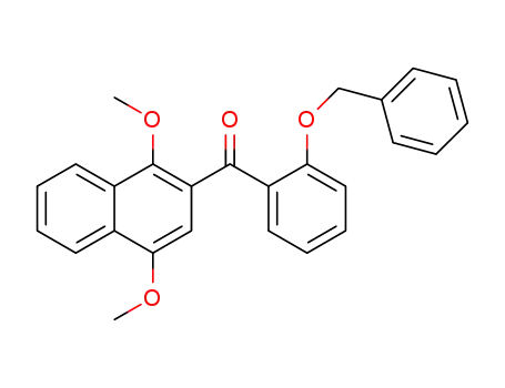 [2-(benzyloxy)phenyl](1,4-dimethoxynaphthalen-2-yl)methanone