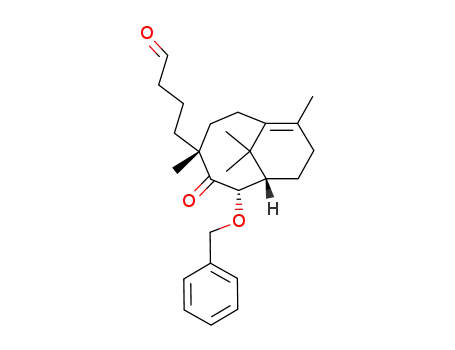 Bicyclo[5.3.1]undec-7-ene-4-butanal,
4,8,11,11-tetramethyl-3-oxo-2-(phenylmethoxy)-, (1S,2S,4R)-