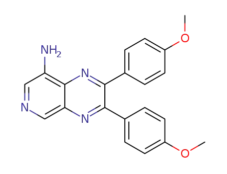 8-amino-2,3-bis(4-methoxyphenyl)pyrido[3,4-b]pyrazine