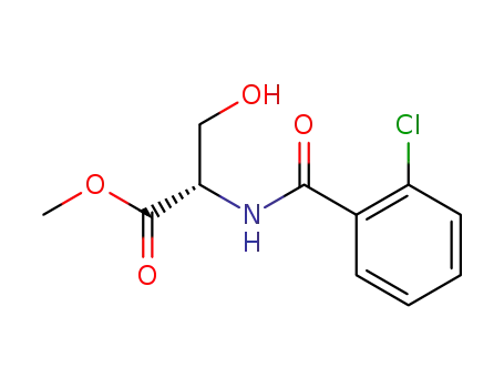 methyl (S)-2-(2-chlorobenzamido)-3-hydroxypropanoate