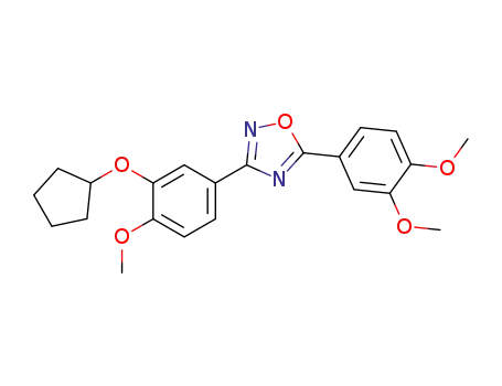 3-(3-cyclopentyloxy-4-methoxyphenyl)-5-(3,4-dimethoxyphenyl)-1,2,4-oxadiazole