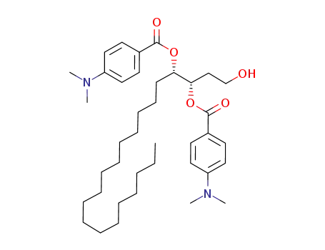 Benzoic acid, 4-(dimethylamino)-,
(1S,2S)-2-[[4-(dimethylamino)benzoyl]oxy]-1-(2-hydroxyethyl)nonadecyl
ester