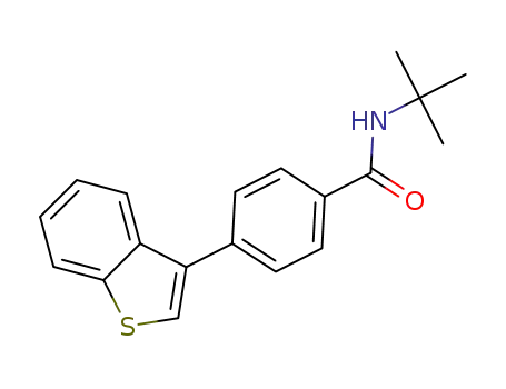 4-(benzo[b]thiophen-3-yl)-N-(tert-butyl)benzamide