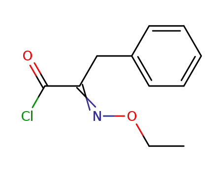 2-[(Z)-Ethoxyimino]-3-phenyl-propionyl chloride