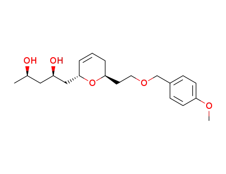 (2R,4R)-1-((2R,6S)-6-(2-(4-methoxybenzyloxy)ethyl)-5,6-dihydro-2H-pyran-2-yl)pentane-2,4-diol