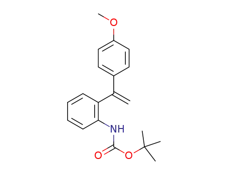 t-butyl N-[2-(1-(4-methoxyphenyl)ethenyl)phenyl]carbamate