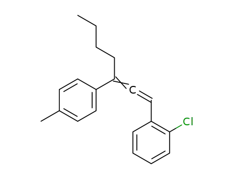1-chloro-2-(3-(4-methylphenyl)hepta-1,2-dienyl)benzene