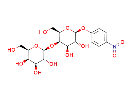 p-nitrophenyl β-D-galactopyranosyl-(1->4)-β-D-galactopyranoside