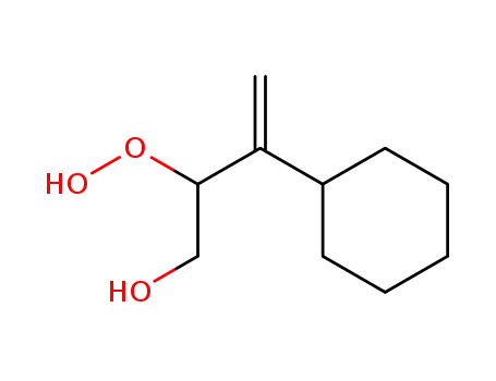 3-cyclohexyl-2-hydroxyperoxybut-3-en-1-ol