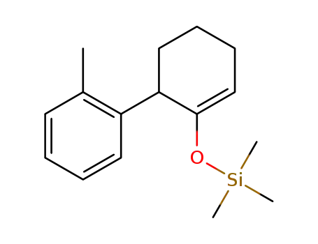 trimethyl(6-o-tolylcyclohex-1-enyloxy)silane