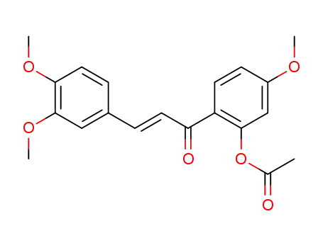 3.4.4'-trimethoxy-2'-acetoxy-<i>trans</i>-chalcone
