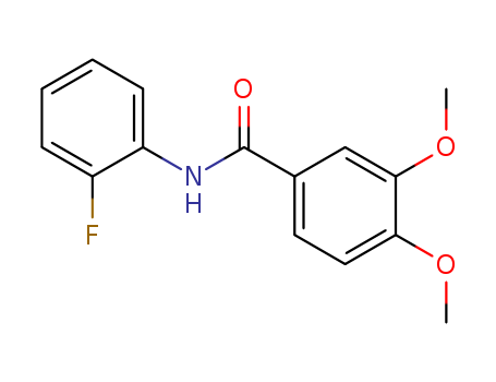 N-(2-FLUORO-PHENYL)-3,4-DIMETHOXY-BENZAMIDE