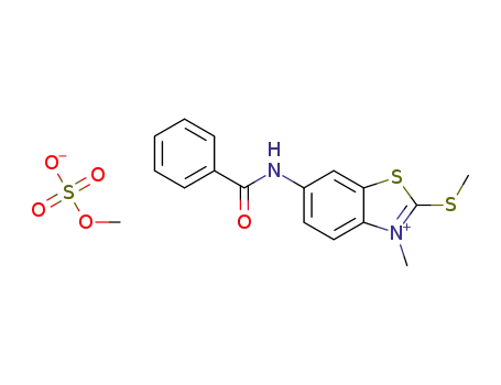 CH<sub>3</sub>O<sub>4</sub>S<sup>(1-)</sup>*C<sub>16</sub>H<sub>15</sub>N<sub>2</sub>OS<sub>2</sub><sup>(1+)</sup>