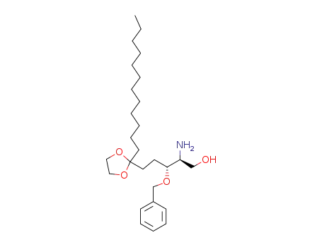 (2S,3R)-2-amino-3-benzyloxy[1,3]dioxolan-6-yl-octadecan-1-ol