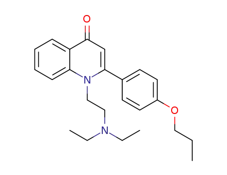 1-[2-(diethylamino)ethyl]-2-(4-propoxyphenyl)quinolin-4(1H)-one