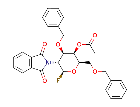 4-O-acetyl-3,6-di-O-benzyl-2-deoxy-2-phthalimido-β-D-galactopyranosyl fluoride