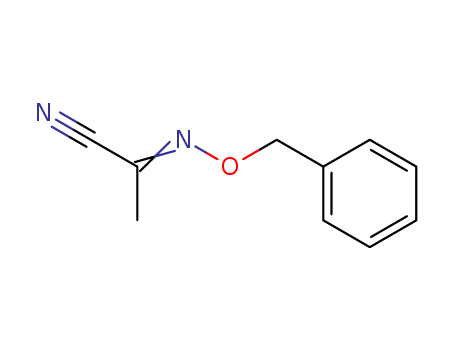 Propanenitrile,2-[(phenylmethoxy)imino]- cas  10388-98-4