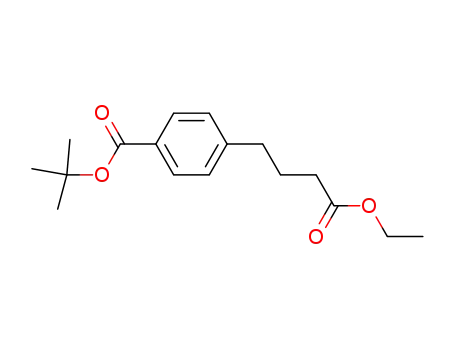 4-(3-ethoxycarbonyl-propyl)-benzoic acid tert-butyl ester
