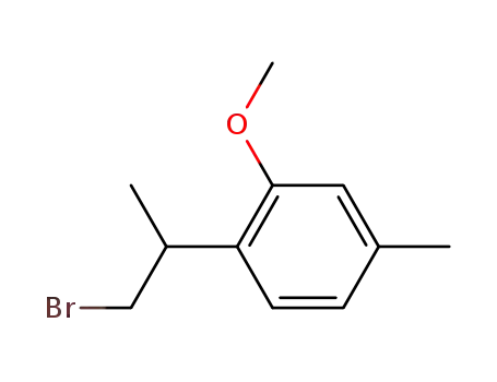 1-bromo-2-(2-methoxy-4-methylphenyl)propane