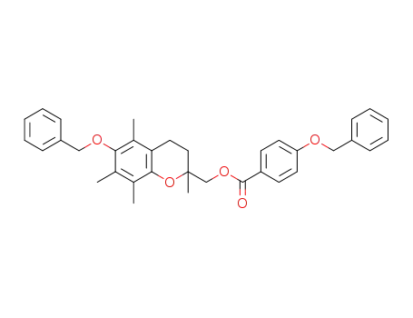 (6-benzyloxy-2,5,7,8-tetramethylchroman-2-yl)methyl 4-benzyloxybenzoate