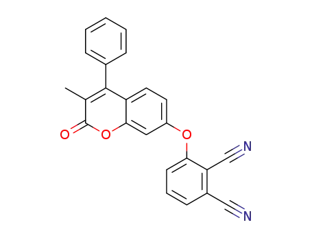 3-(3-methyl-2-oxo-4-phenyl-2H-chromen-7-yloxy)phthalonitrile