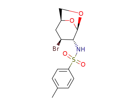 1,6-anhydro-3-bromo-2,3,4-trideoxy-2-(tosylamino)-β-D-xylo-hexopyranose