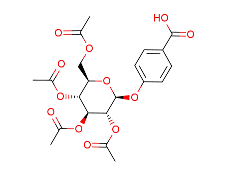 2,3,4,6-O-tetraacetyl-4-β-D-glucopyranosyloxybenzoic acid