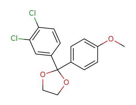2-(3,4-dichloro-phenyl)-2-(4-methoxy-phenyl)-[1,3]dioxolane