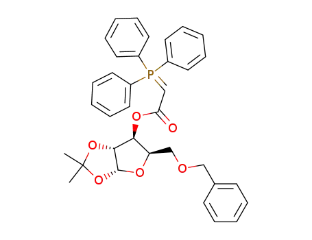 Molecular Structure of 324027-27-2 (5-BENZYLOXYME-4-TRIPHENYLPHOSPHORANYLIDE)