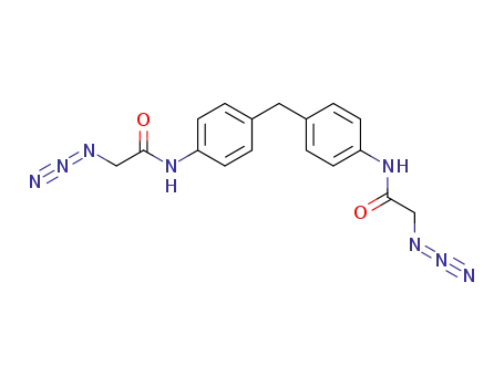2-azido-<i>N</i>-{4-[4-(2-azido-acetylamino)-benzyl]-phenyl}-acetamide