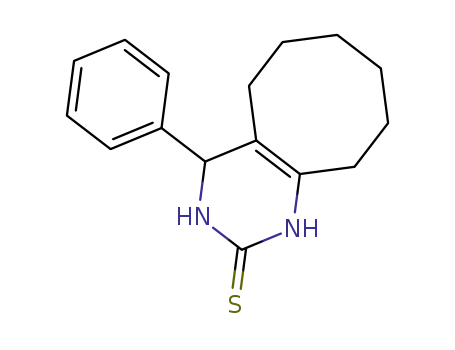 4-Phenyl-3,4,5,6,7,8,9,10-octahydro-1H-cyclooctapyrimidine-2-thione