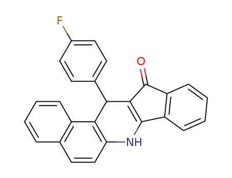 13-(4-fluorophenyl)-7,13-dihydro-12H-benzo[f]indeno[1,2-b]quinolin-12-one