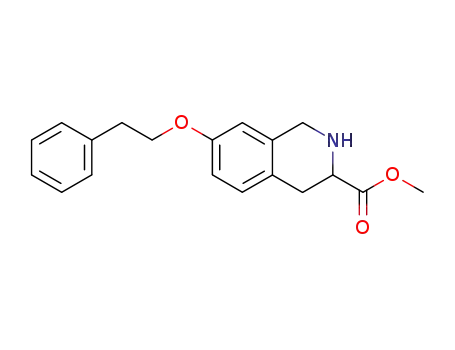 methyl 7-phenylethoxy-1,2,3,4-tetrahydroisoquinoline-3-carboxylate
